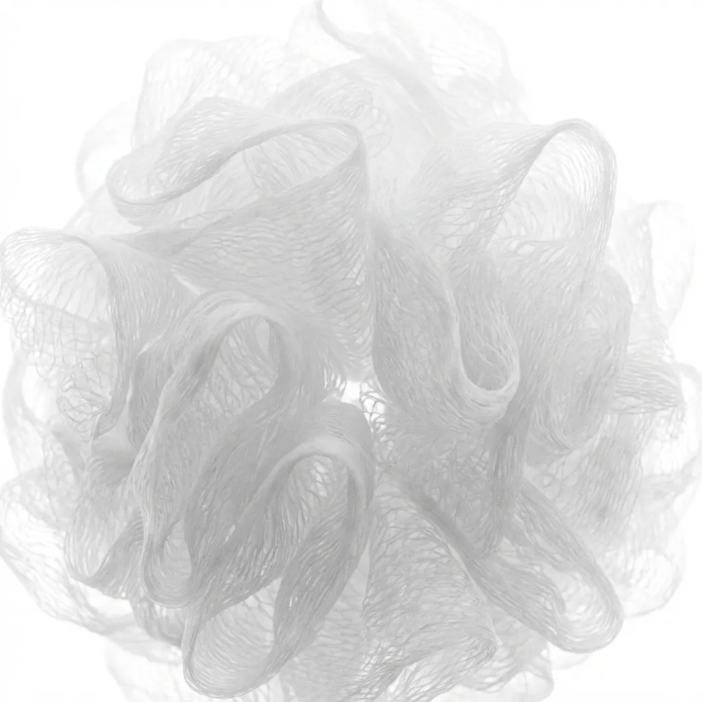 Premium Bath Shower Loofah Detail